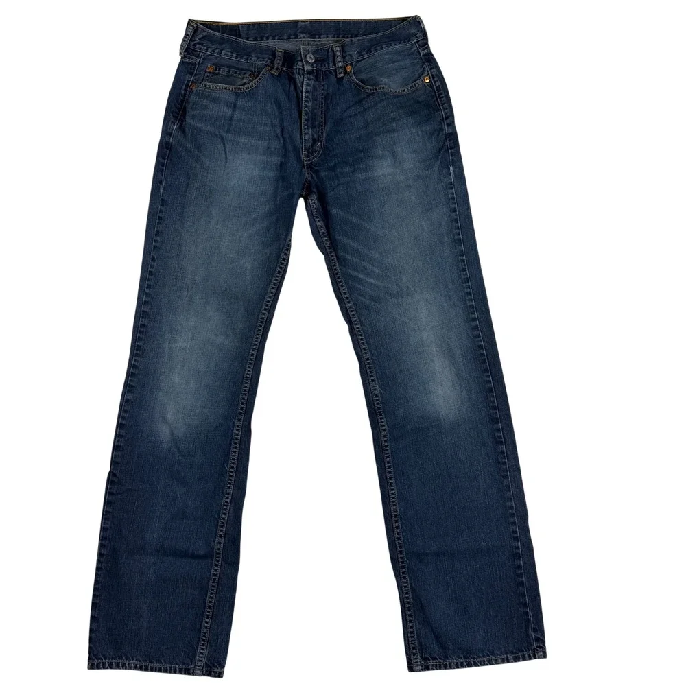 Levi's 559 Relaxed Straight Jeans Mens 34x36 Blue Medium Wash Denim